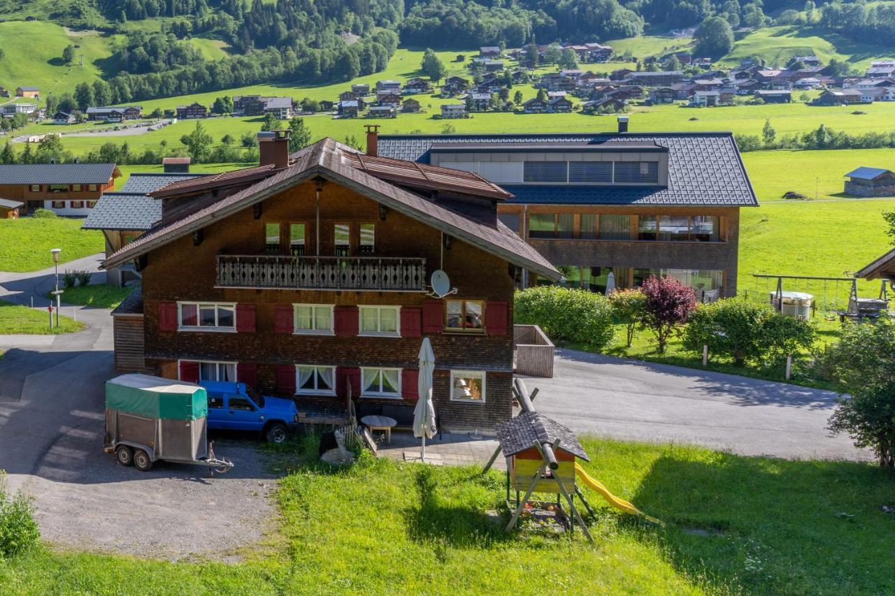 Ferienbauernhof Kohler Lägenhet Schoppernau Exteriör bild